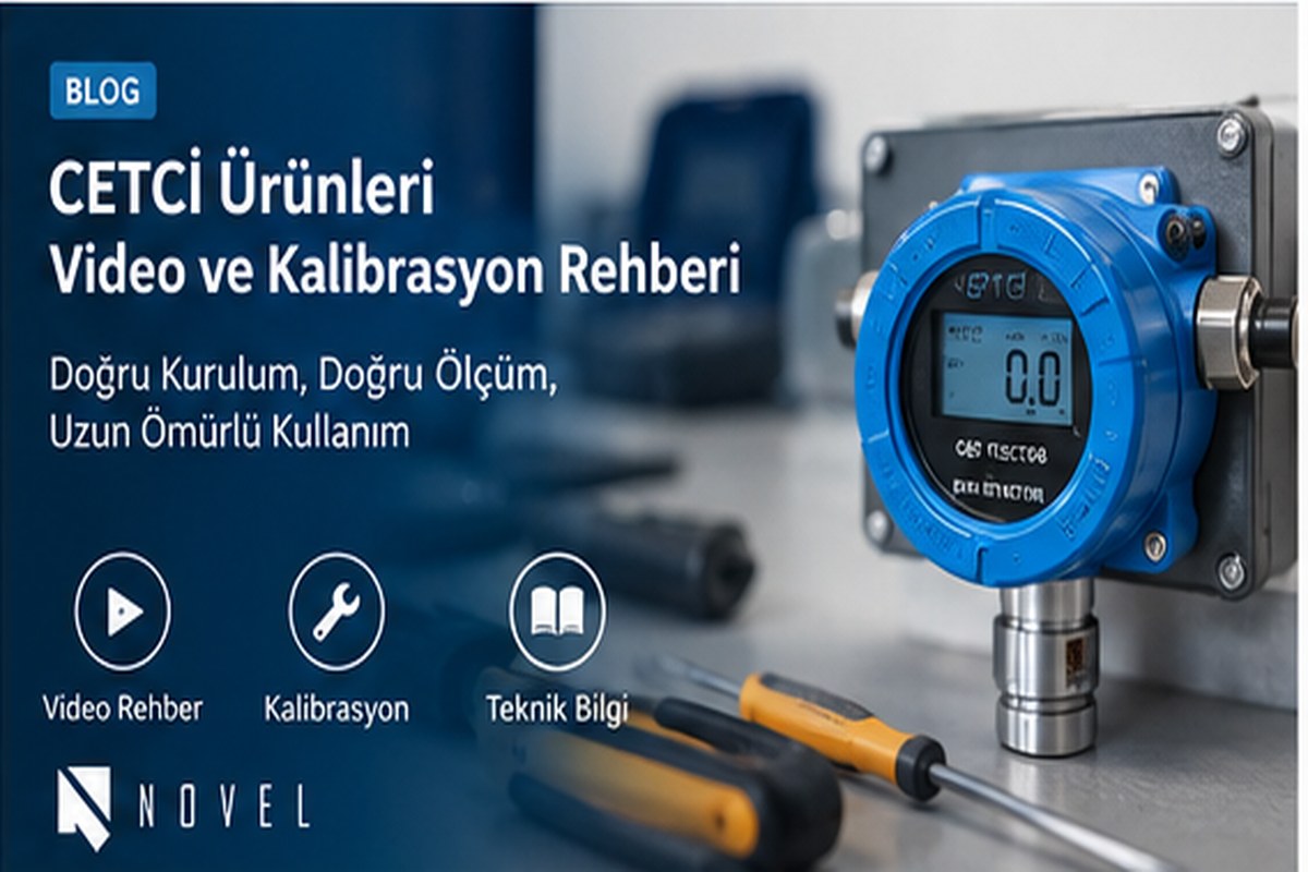 CETCI LPT gaz dedektörü video ve kalibrasyon rehberi