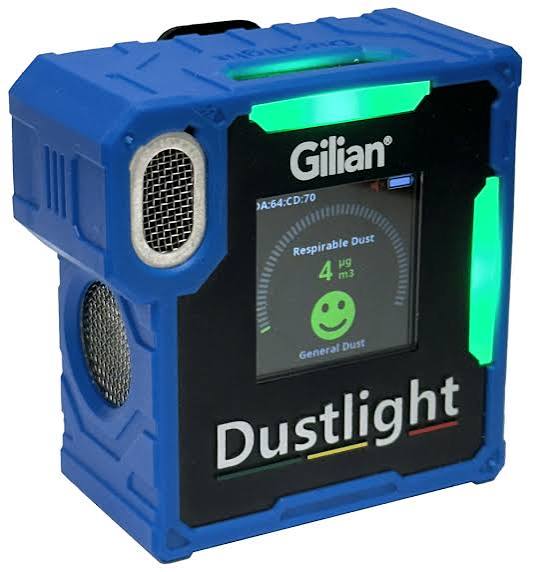 Gilian Dustlight personal dust monitor Gilian Dustlight personal direct-reading dust and particulate monitor