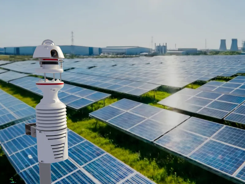 Güneş enerjisi santralinde ToTEM meteorolojik izleme uygulaması
