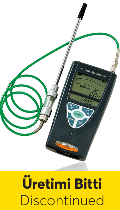 Taşınabilir Pompalı Gaz Dedektörü - Cosmos XP-3000