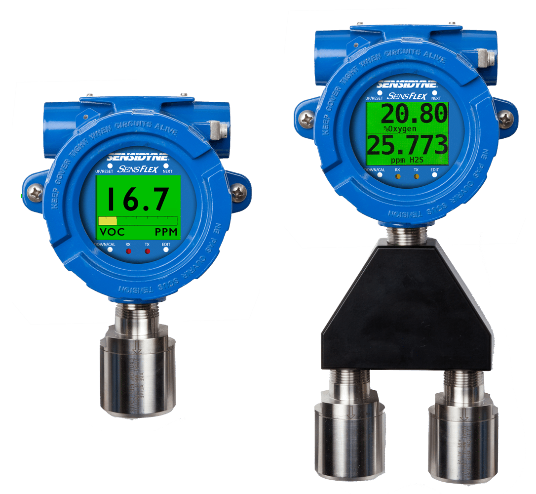 Sensidyne SensFlex – Çift Sensör Başlıklı ve PID/VOC Sabit Gaz Dedektörü
