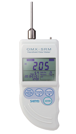 Shinyei OMX-SRM, OMX-ADM and OMX-TDM portable odour and TVOC measuring instruments