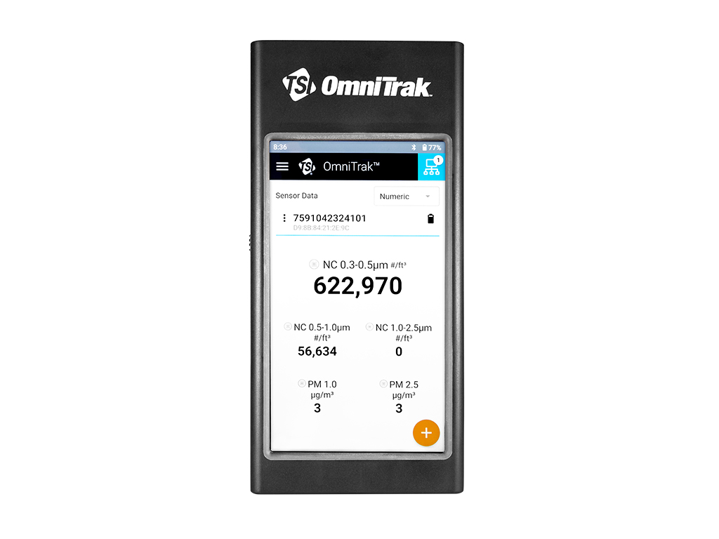 TSI OmniTrak Smart Station dokunmatik el ünitesi