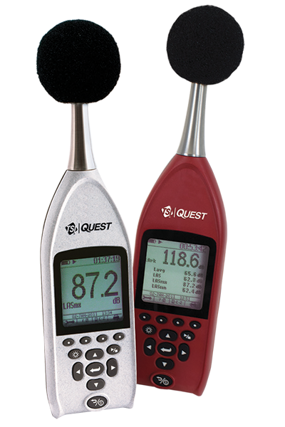 TSI Quest Sound Examiner SE-401 and SE-402 sound level meters