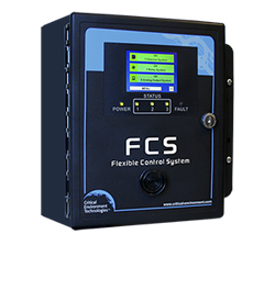 Critical Environment Technologies FCS touchscreen gas detector control panel