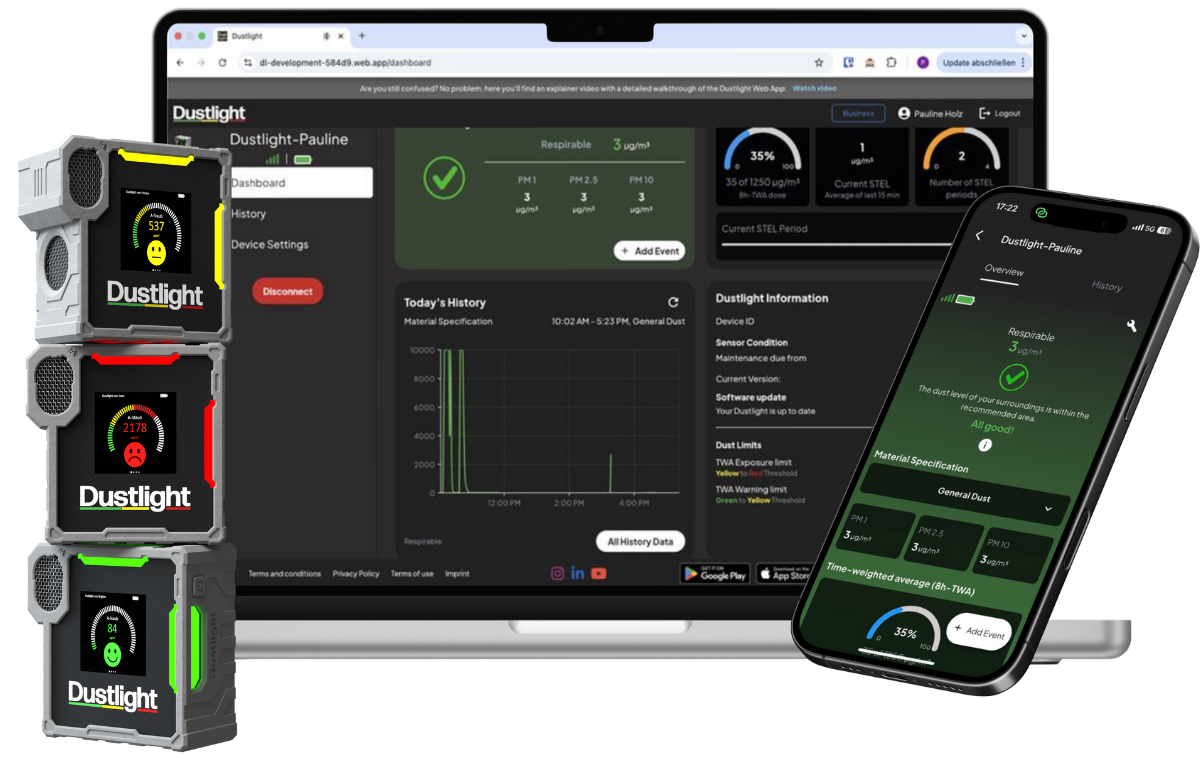 Gilian Dustlight PC-mobil telefon uygulamaları