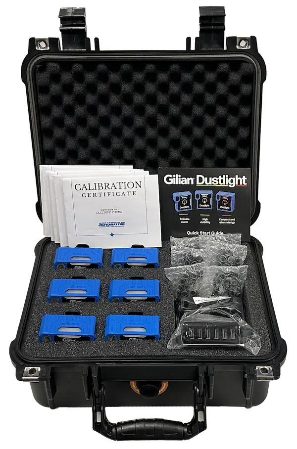 Gilian Dustlight 6'lı kit ve taşıma çantası