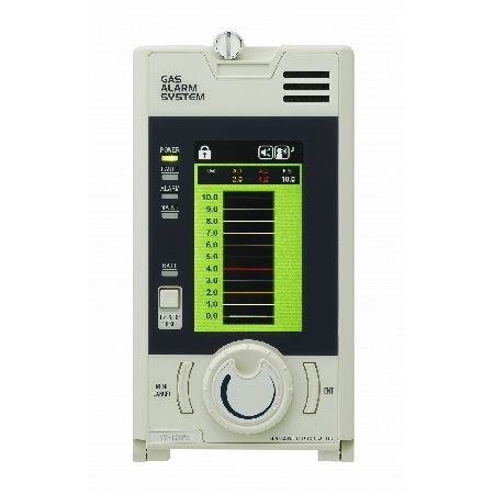 New Cosmos NV-120Mx renkli LCD ekranlı tek kanallı 4–20 mA gaz alarm ünitesi