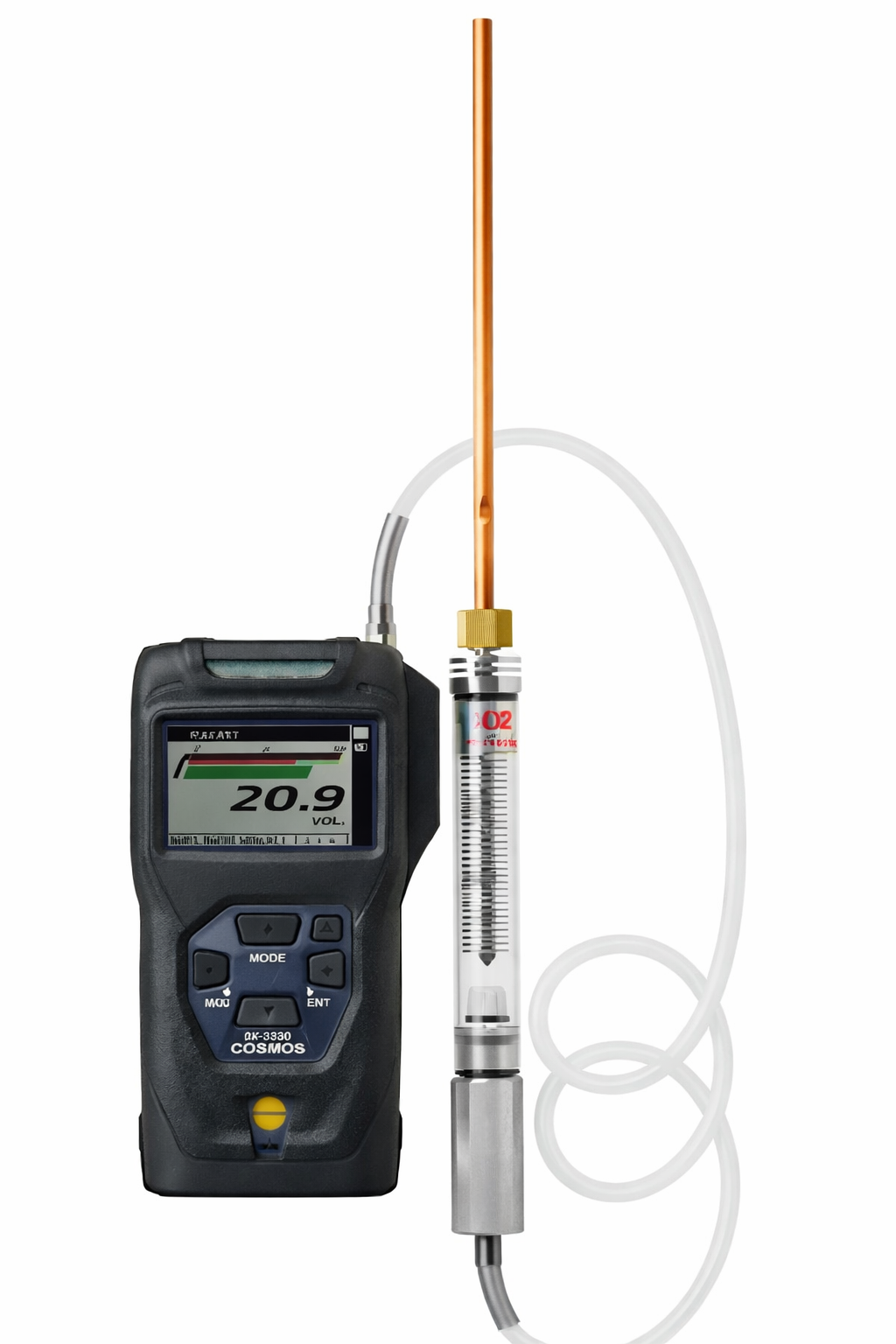 New Cosmos XP-3380II portable oxygen detector
