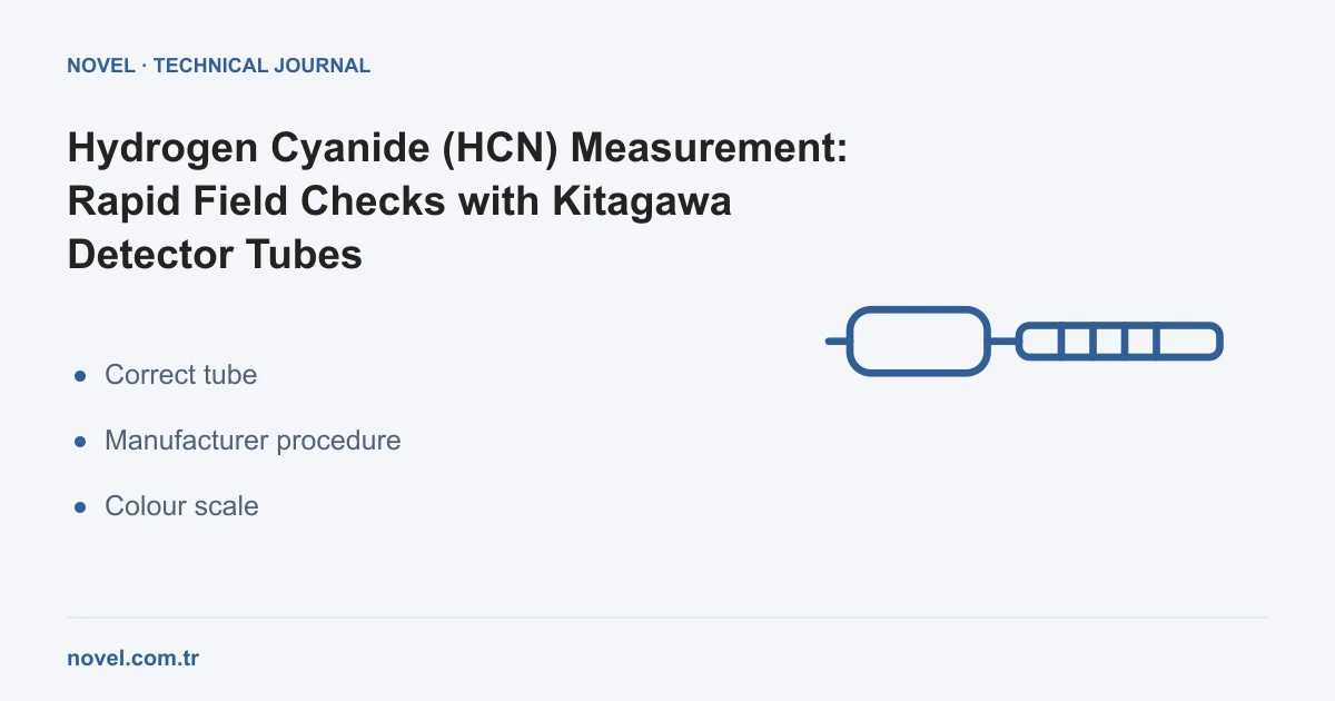 Komyo Kitagawa HCN detector tubes