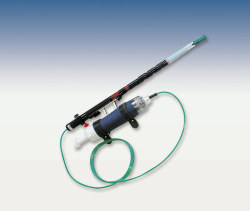 Extension sampling pole